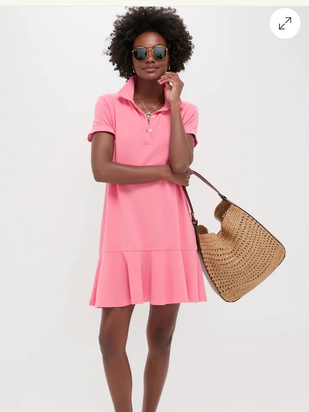 Tuckernuck Hot Pink Polo Shirt
